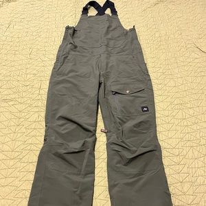 Burton Analog mens snow bibs Large